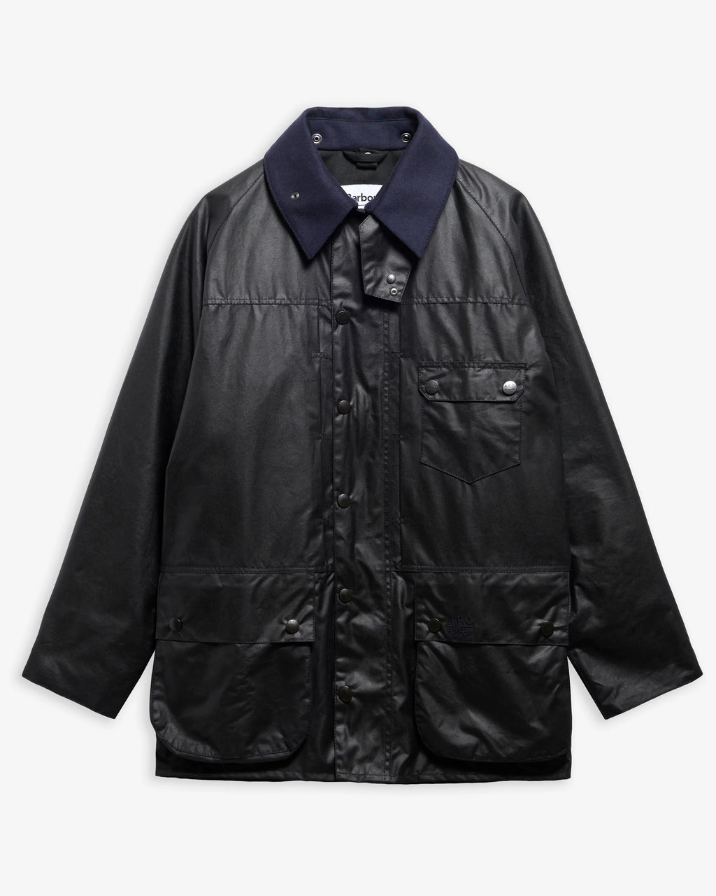 Barbour - VEste Beaufort Barbour x A.P.C. Dark Navy