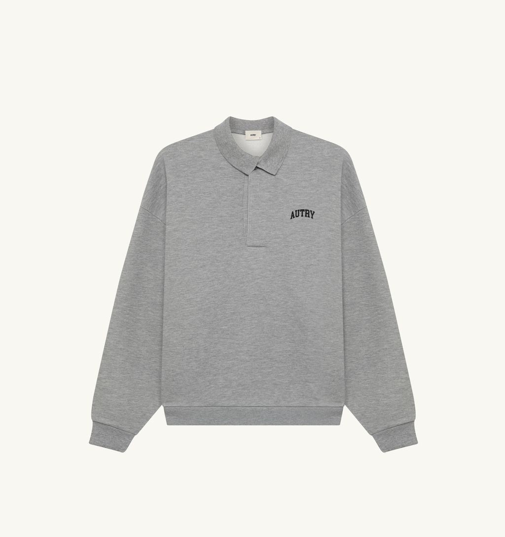 Autry - Sweat Unisex Polo Dark grey Melange