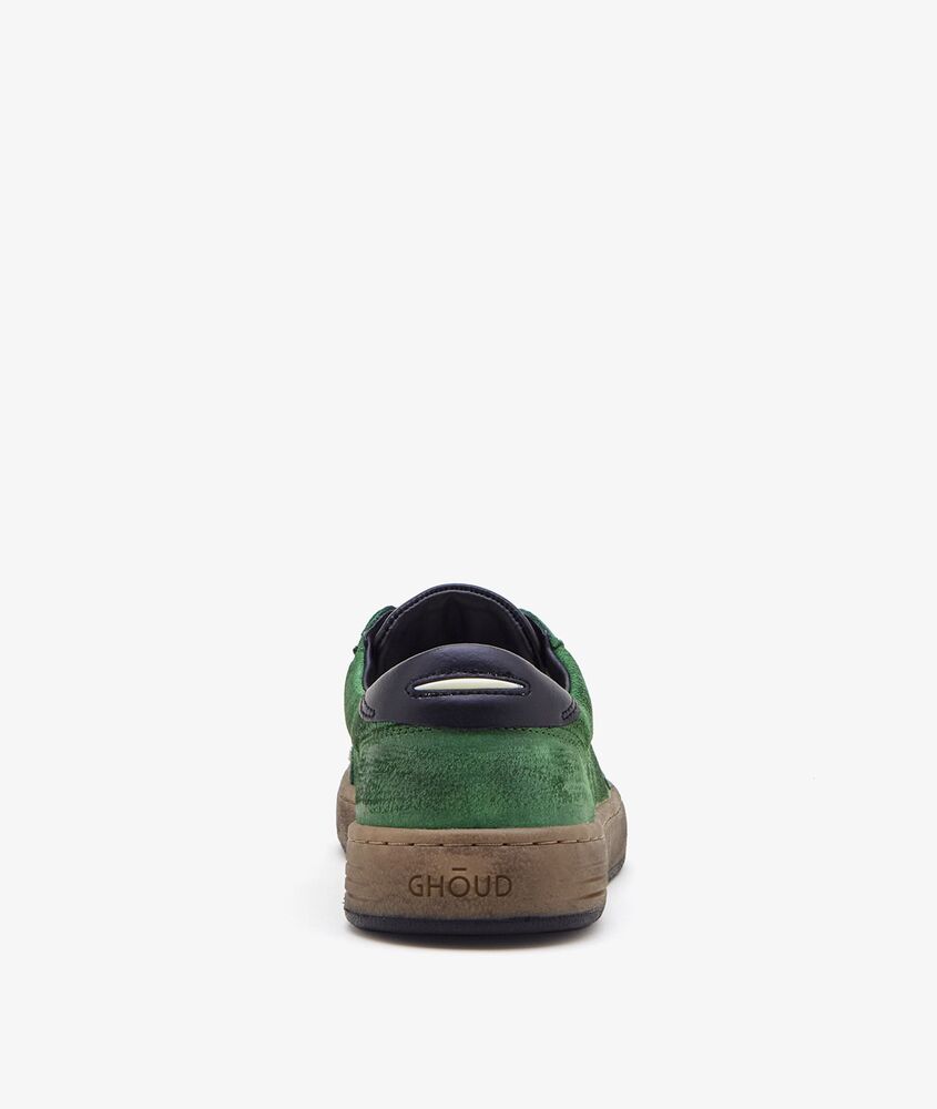GHOUD - Basket Lido Suede forest et black