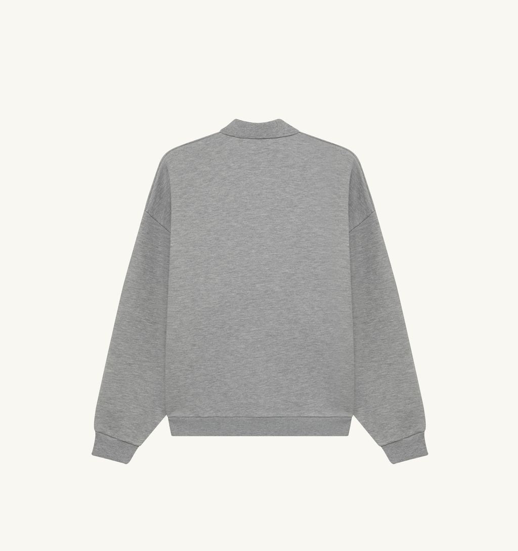 Autry - Sweat Unisex Polo Dark grey Melange