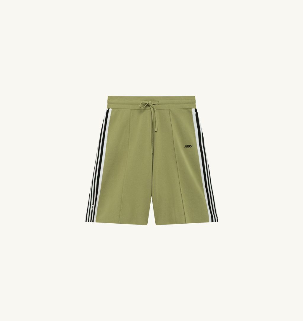 Autry - Short en maille Homme Vert