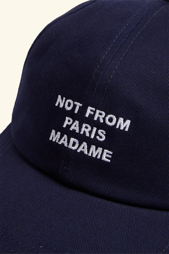 Drôle de Monsieur - Casquette Slogan Navy