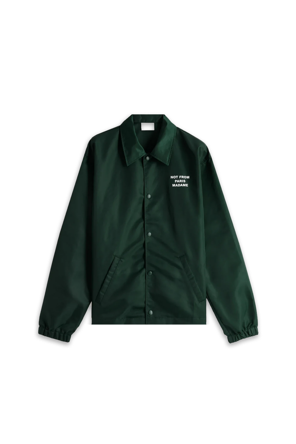 Drôle de Monsieur - Veste Slogan Dark Green