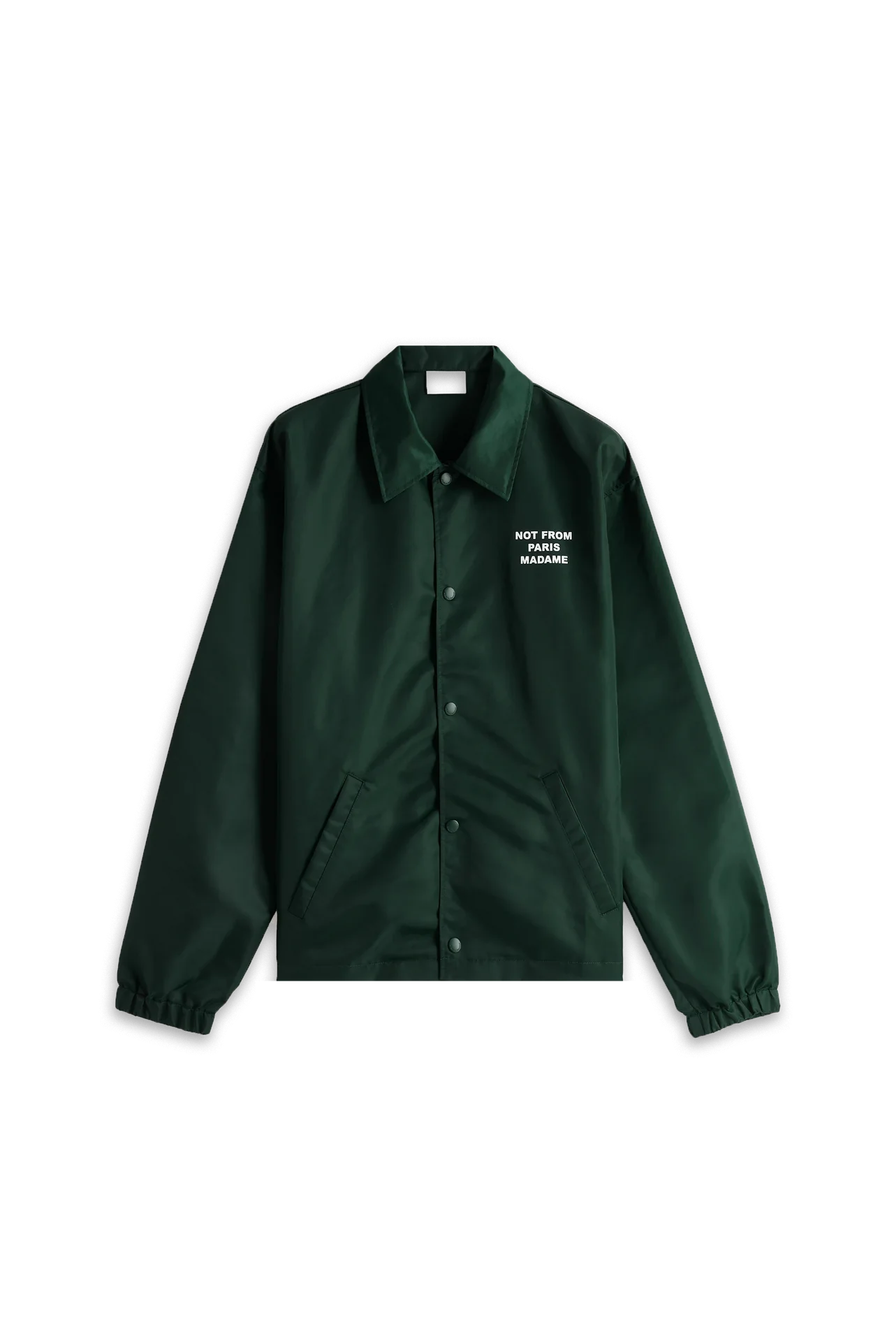 Drôle de Monsieur - Veste Slogan Dark Green