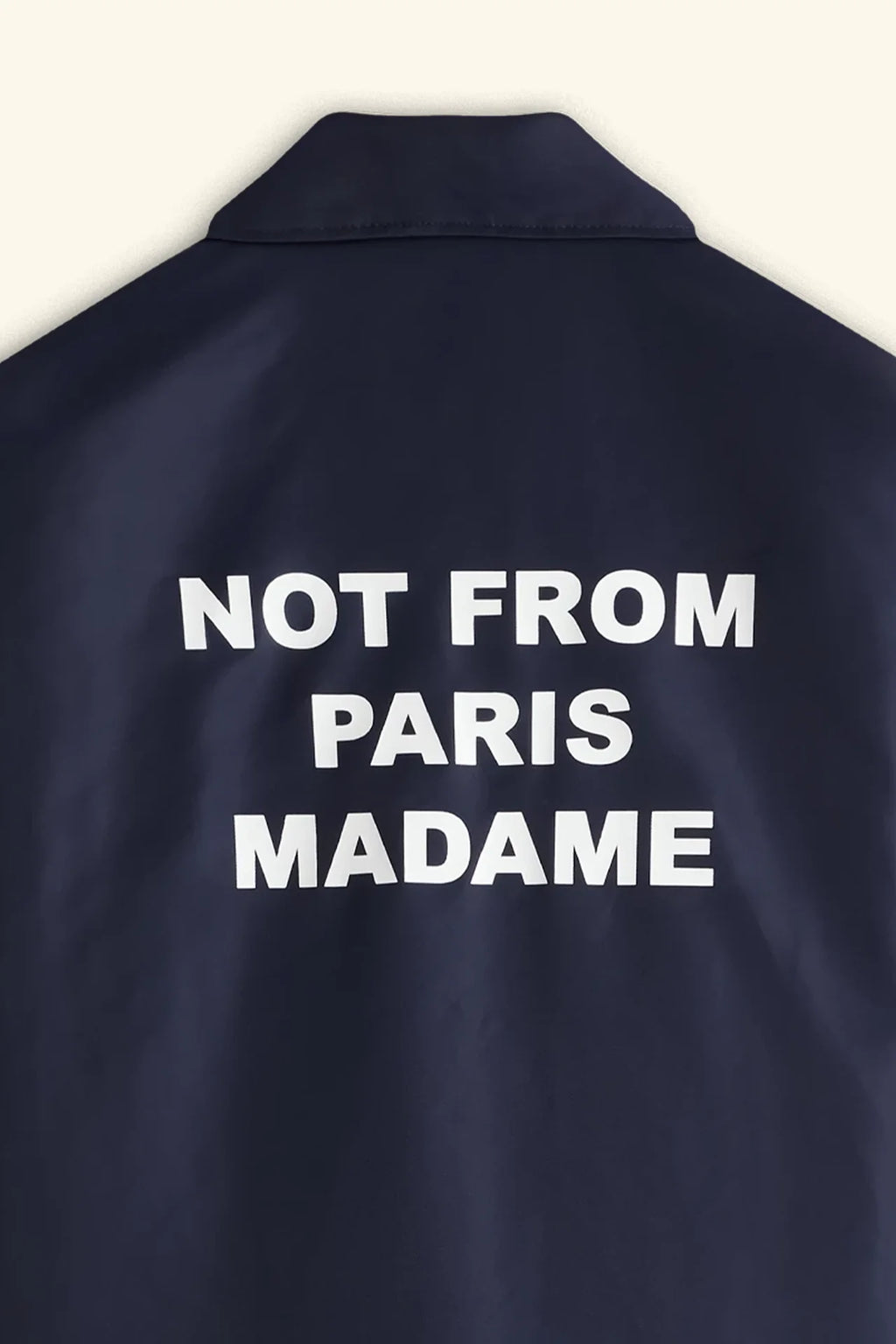 Drôle de Monsieur - Veste Slogan Navy