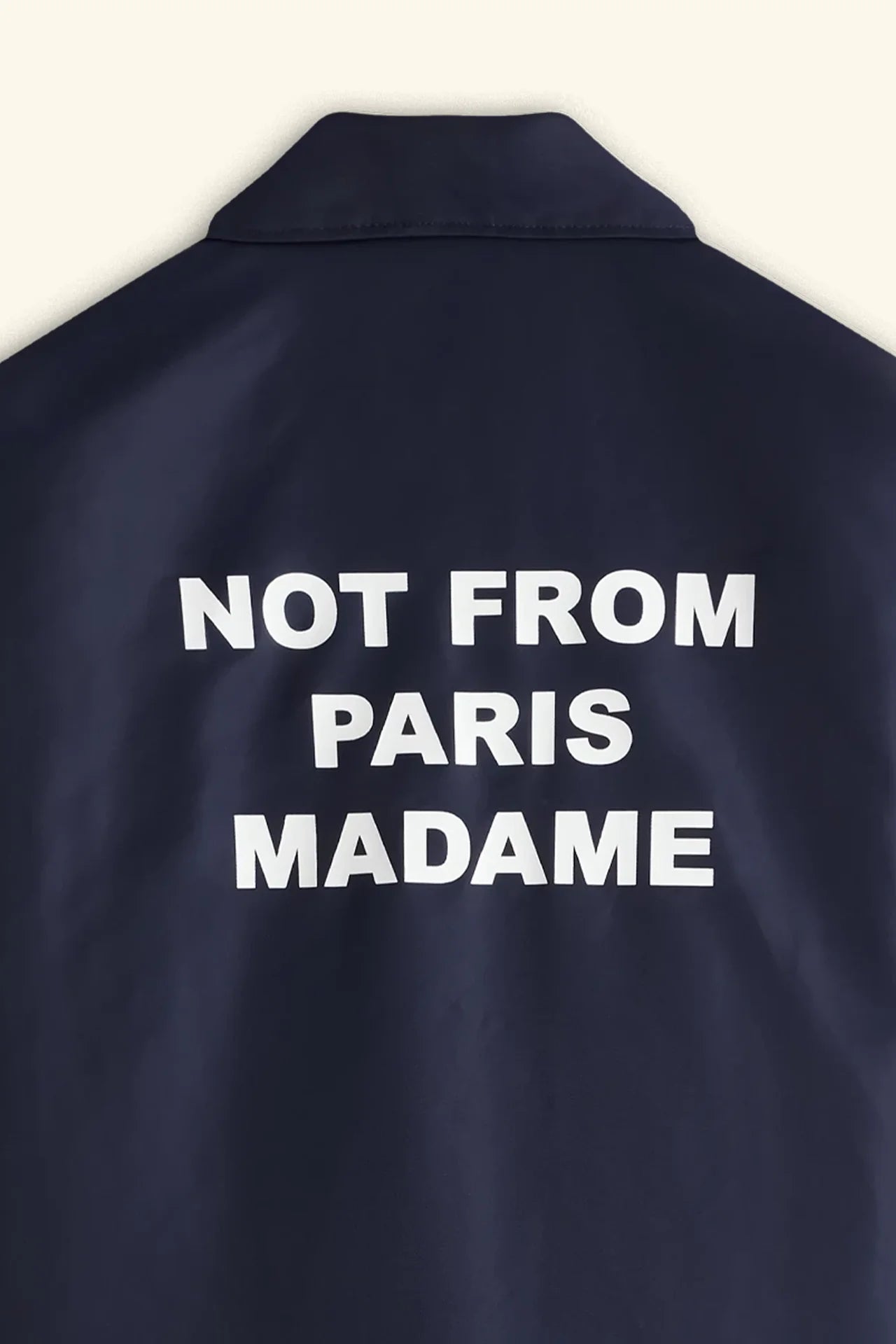 Drôle de Monsieur - Veste Slogan Navy