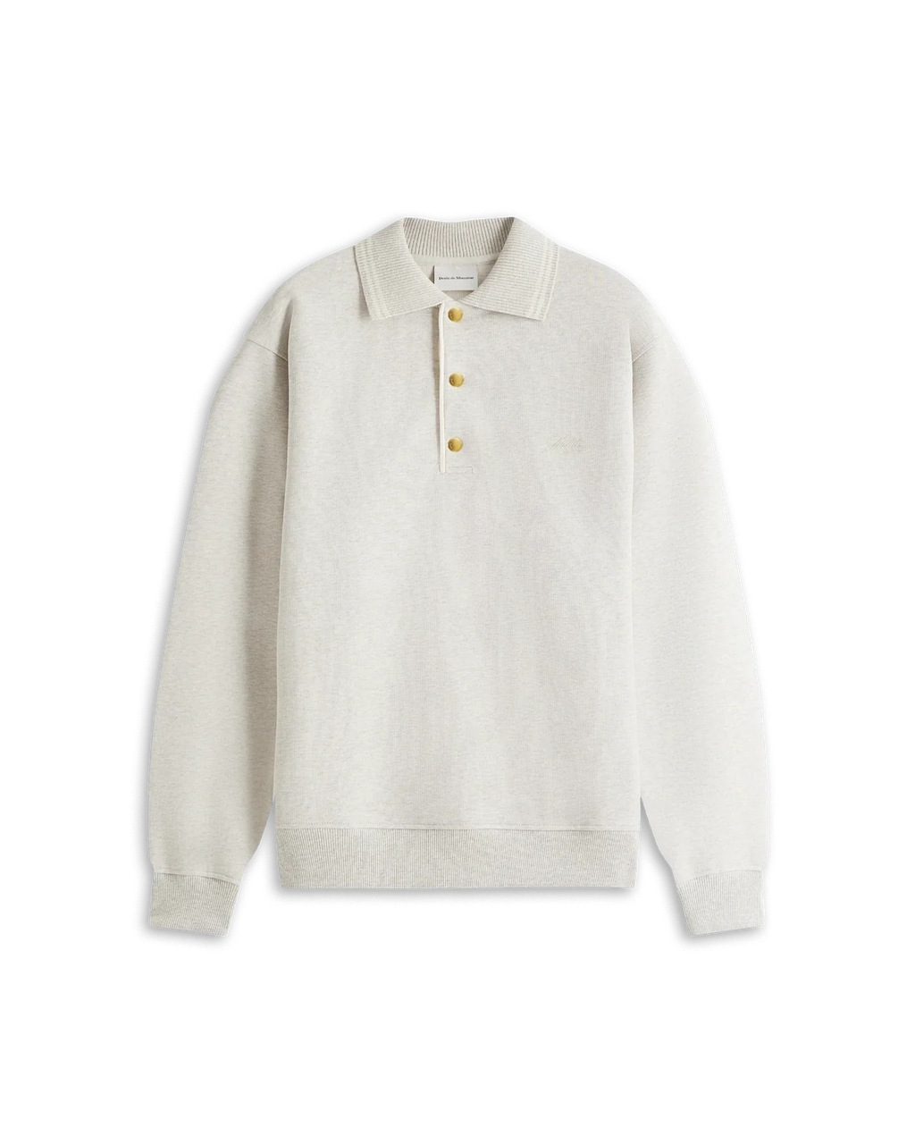 Drôle de Monsieur - Le Polo Drôle Grey