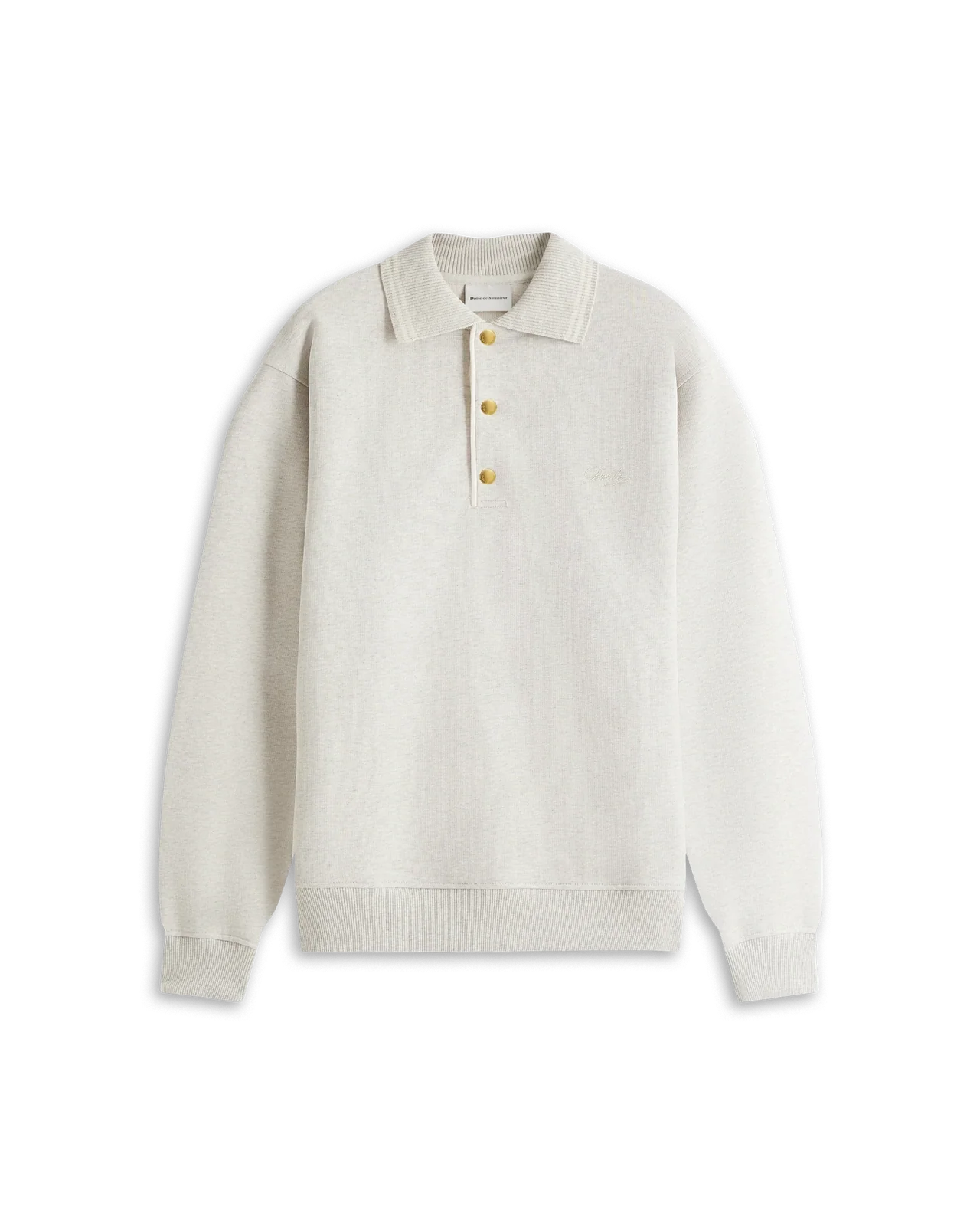 Drôle de Monsieur - Le Polo Drôle Grey