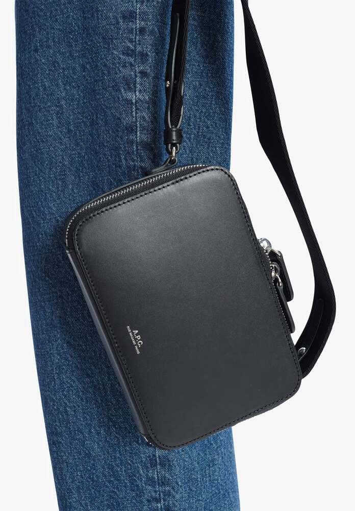 A.P.C. - Camera Bag Soho Noir