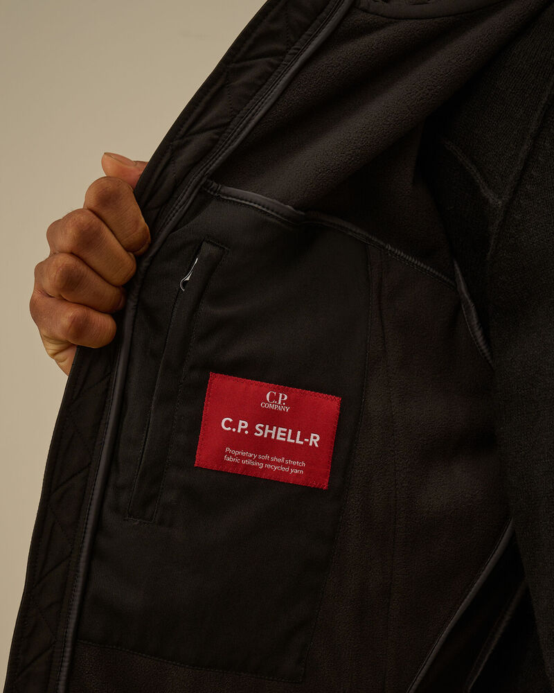 C.P. Company - Blouson C.P. Shell-R Goggle Jacket Black