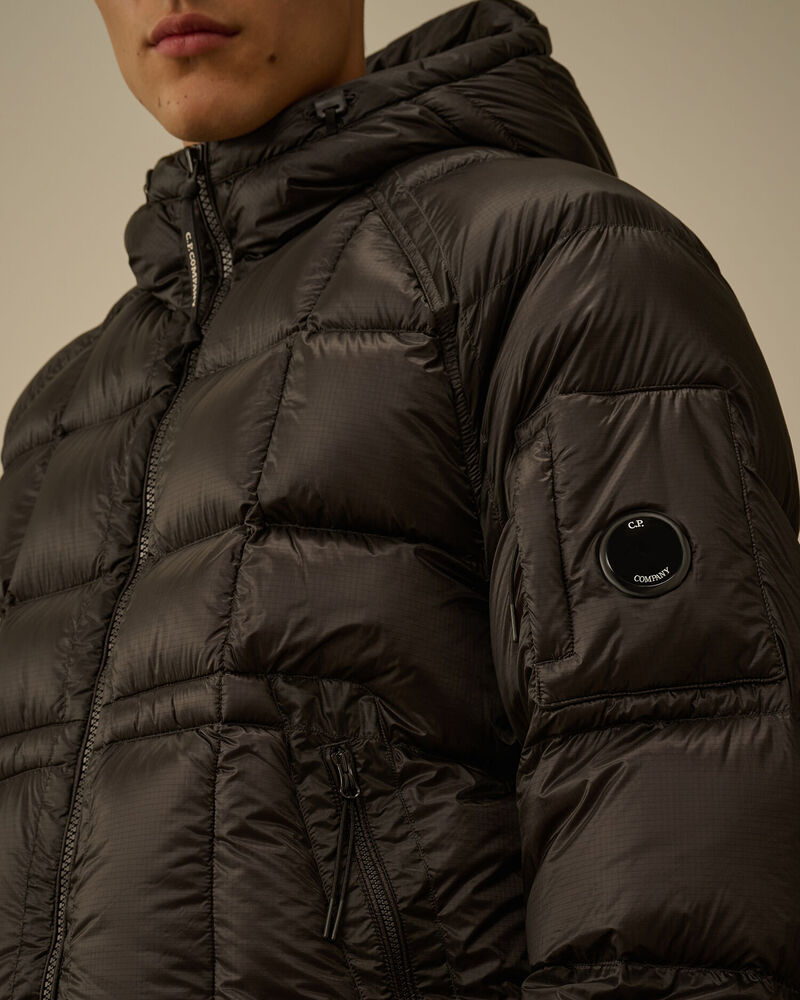 C.P. Company - Doudoune D.D Shell Hooded Black