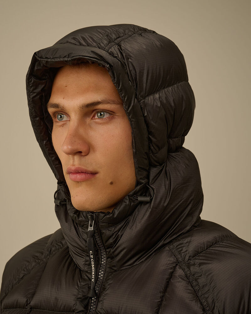 C.P. Company - Doudoune D.D Shell Hooded Black