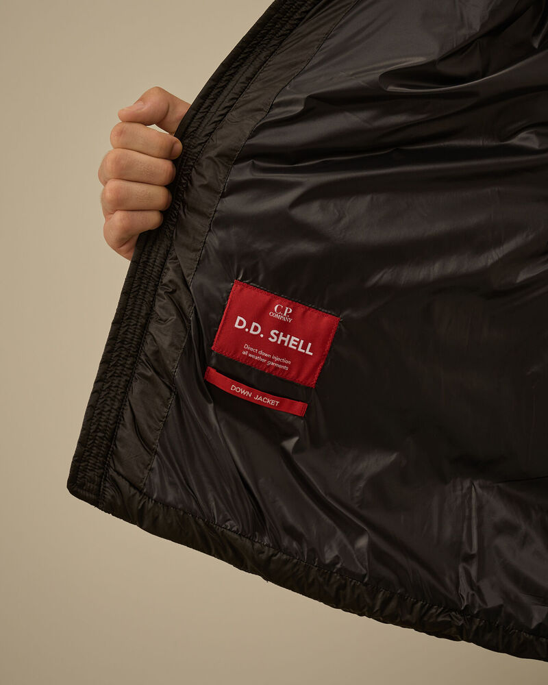 C.P. Company - Doudoune D.D Shell Hooded Black