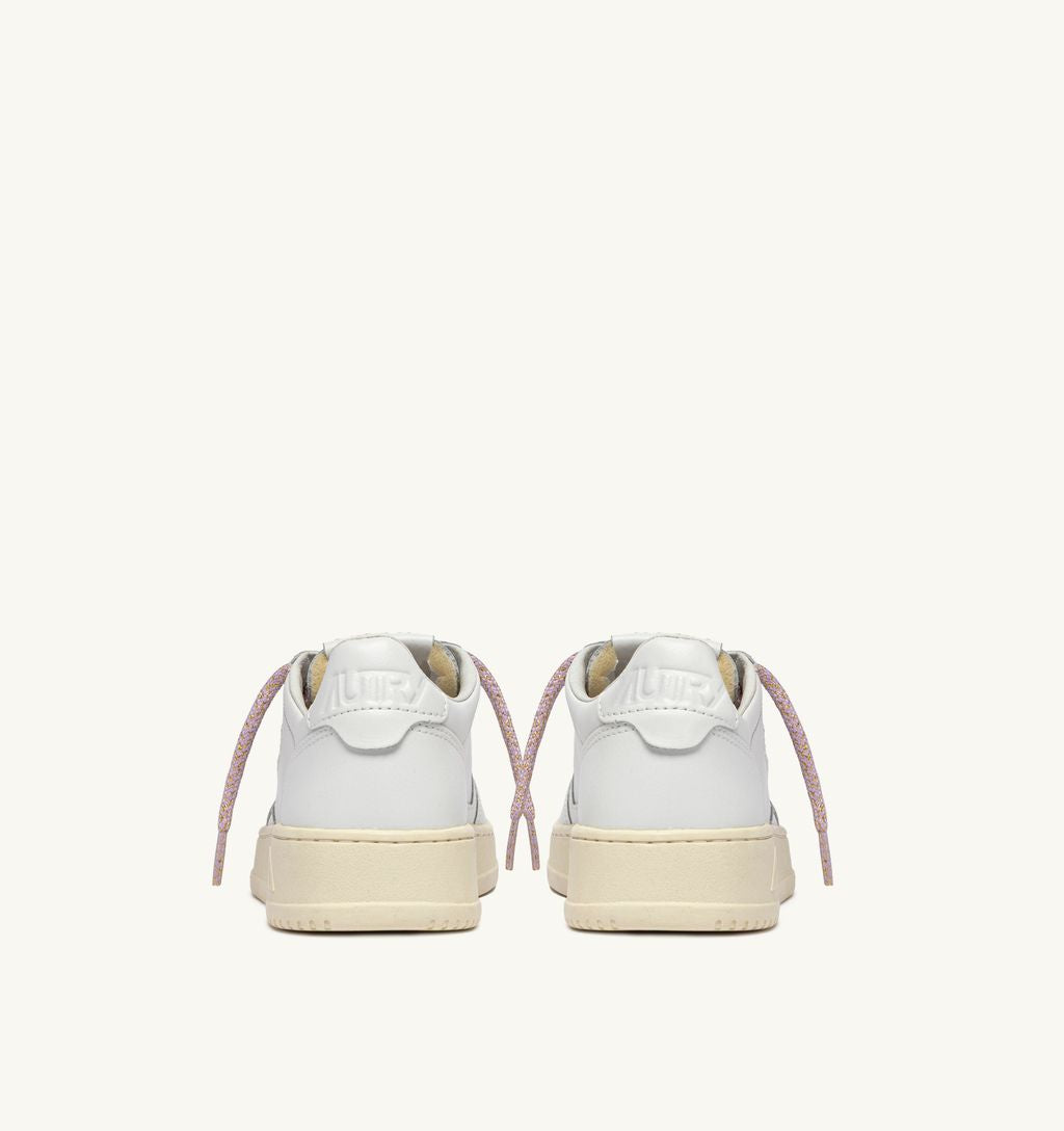 AUTRY - Basket Medalist Bicolor leather/Swoll Taiorch