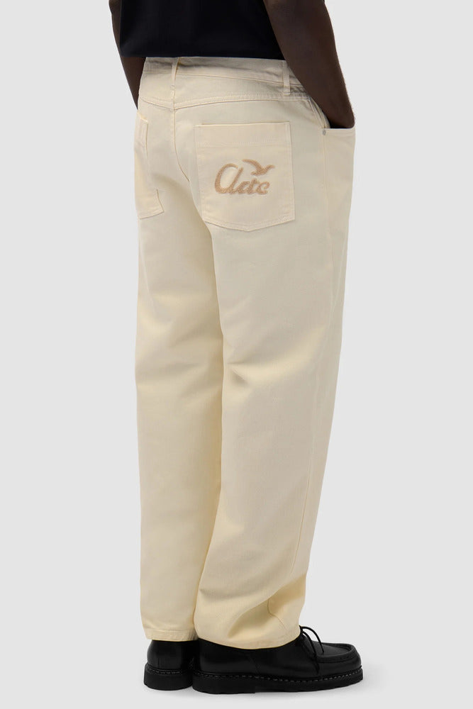 Arte - Pantalon Back Bird Crème