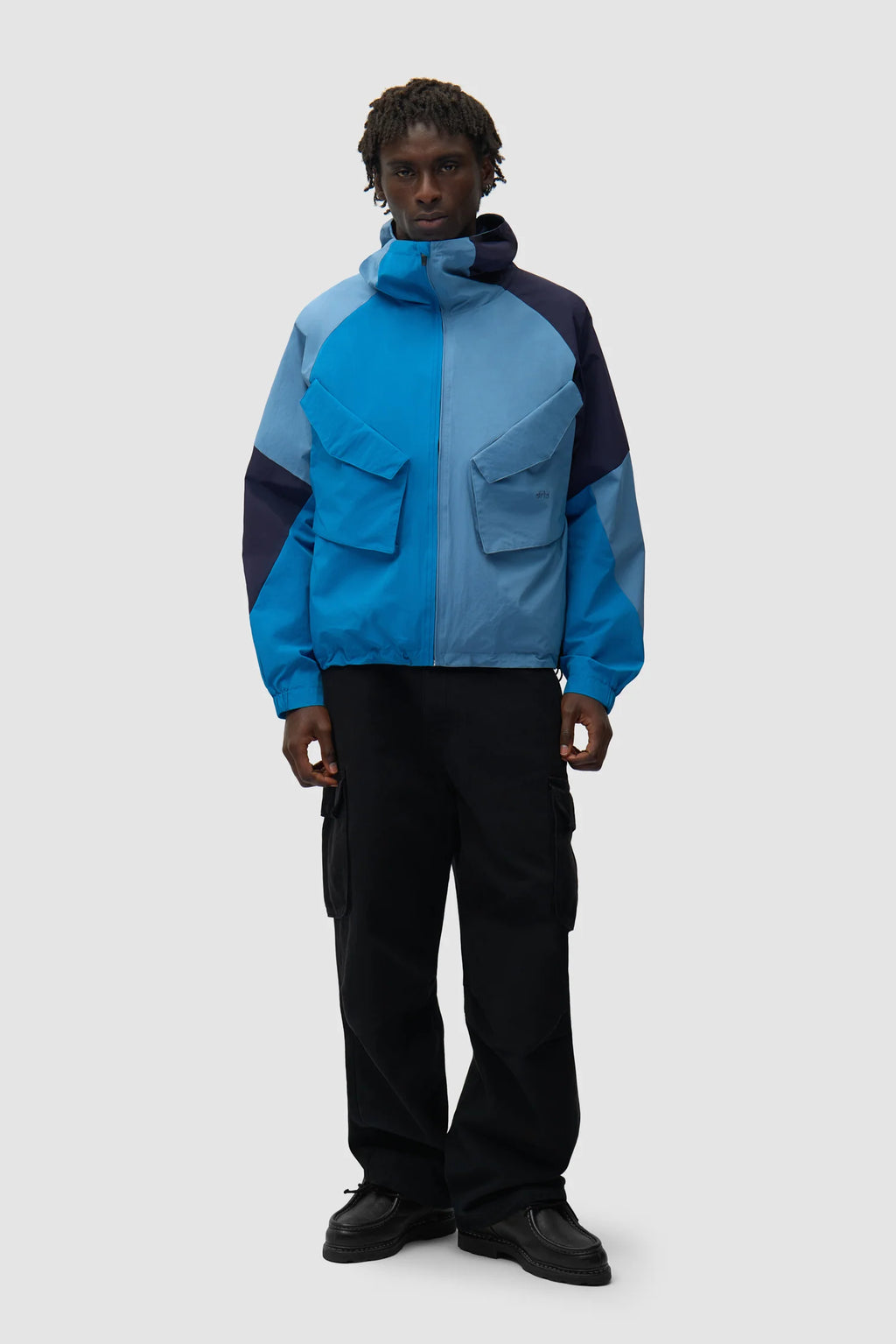 Arte - Veste Multicolor technical Jacket Bleu