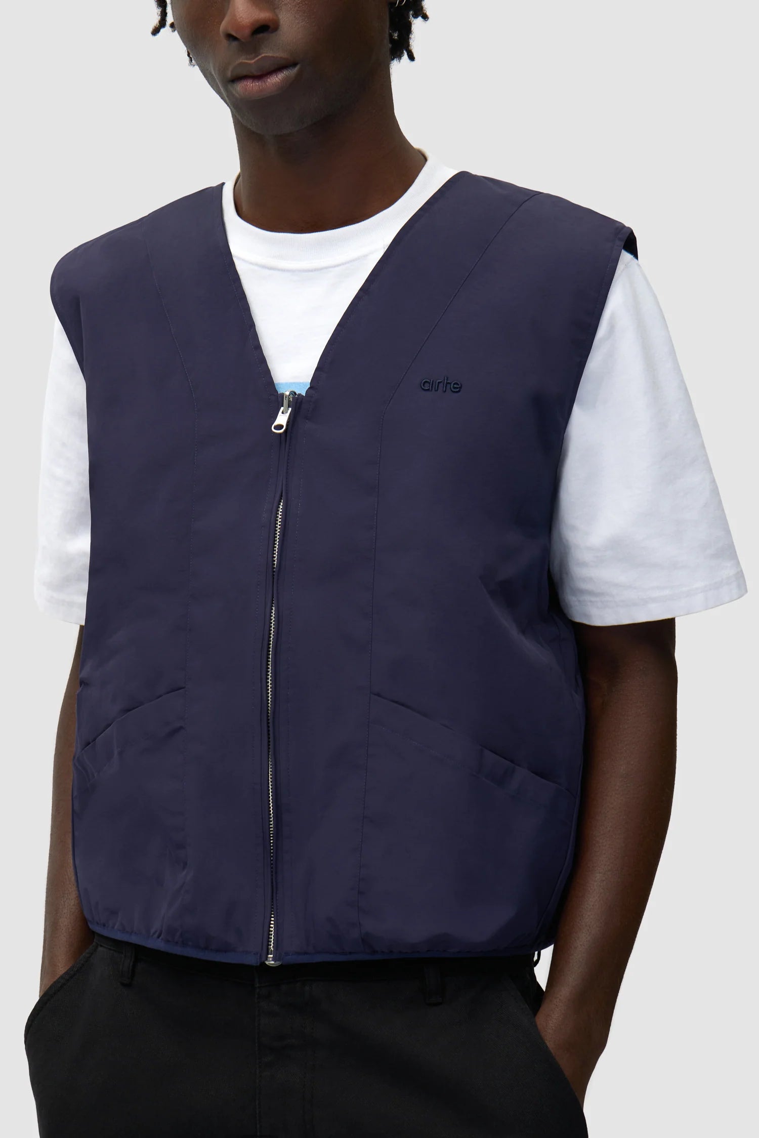 Arte - Veste Multicolor technical Jacket Bleu