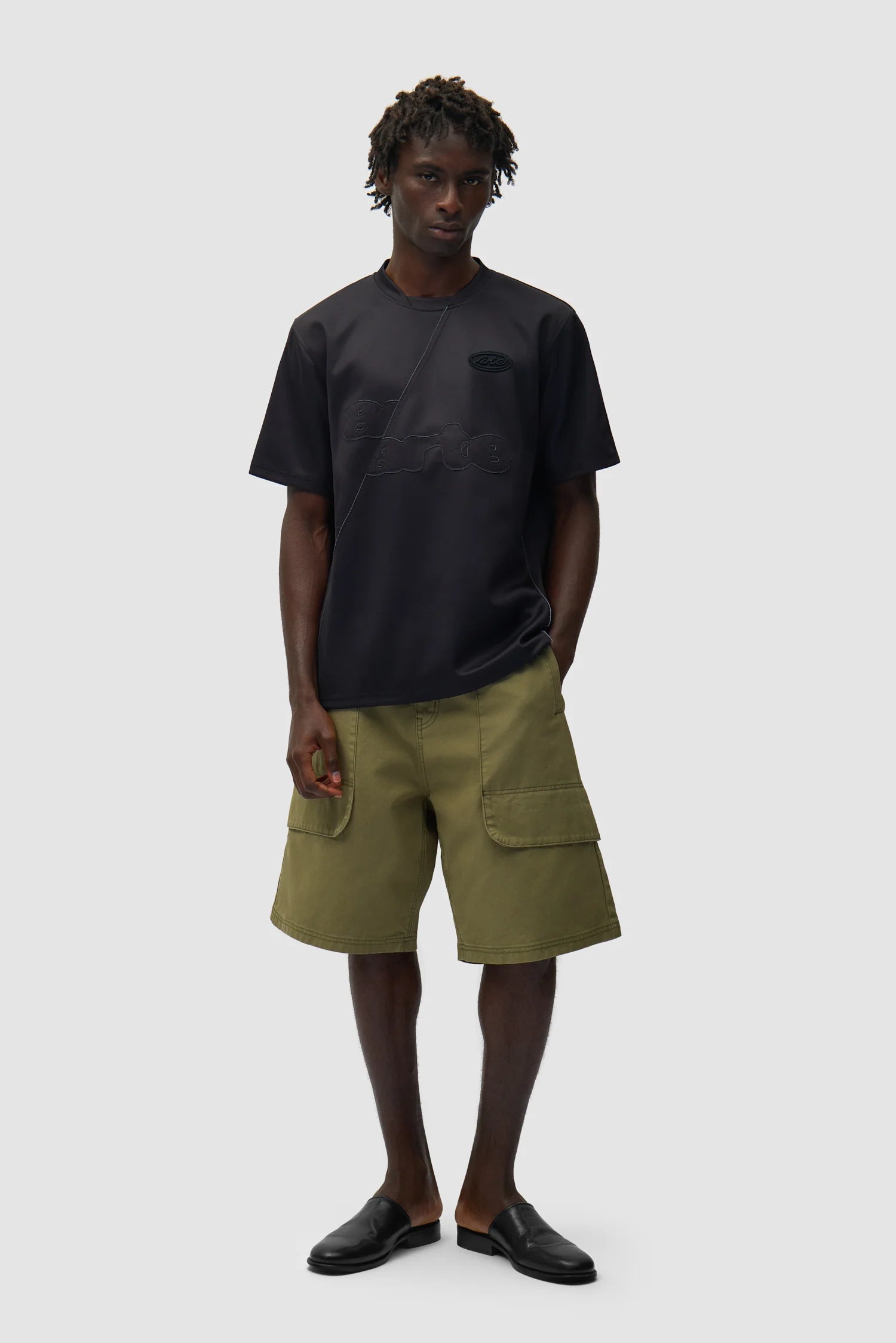 Arte - T-shirt Football Noir