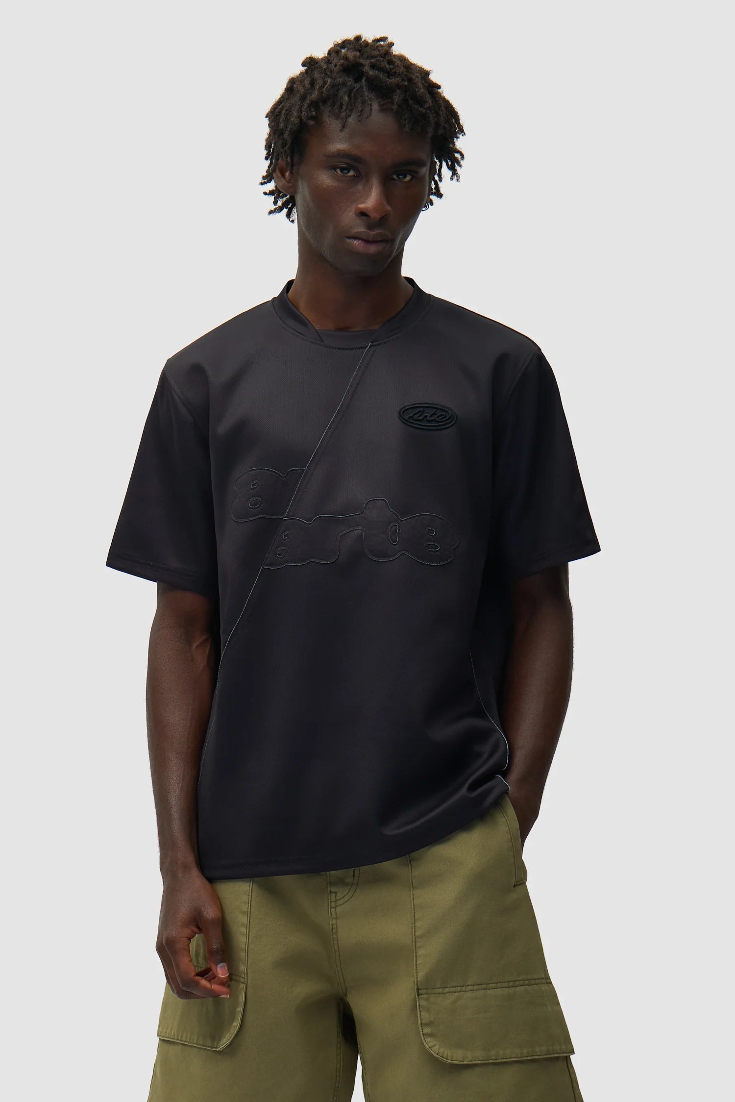 Arte - T-shirt Football Noir