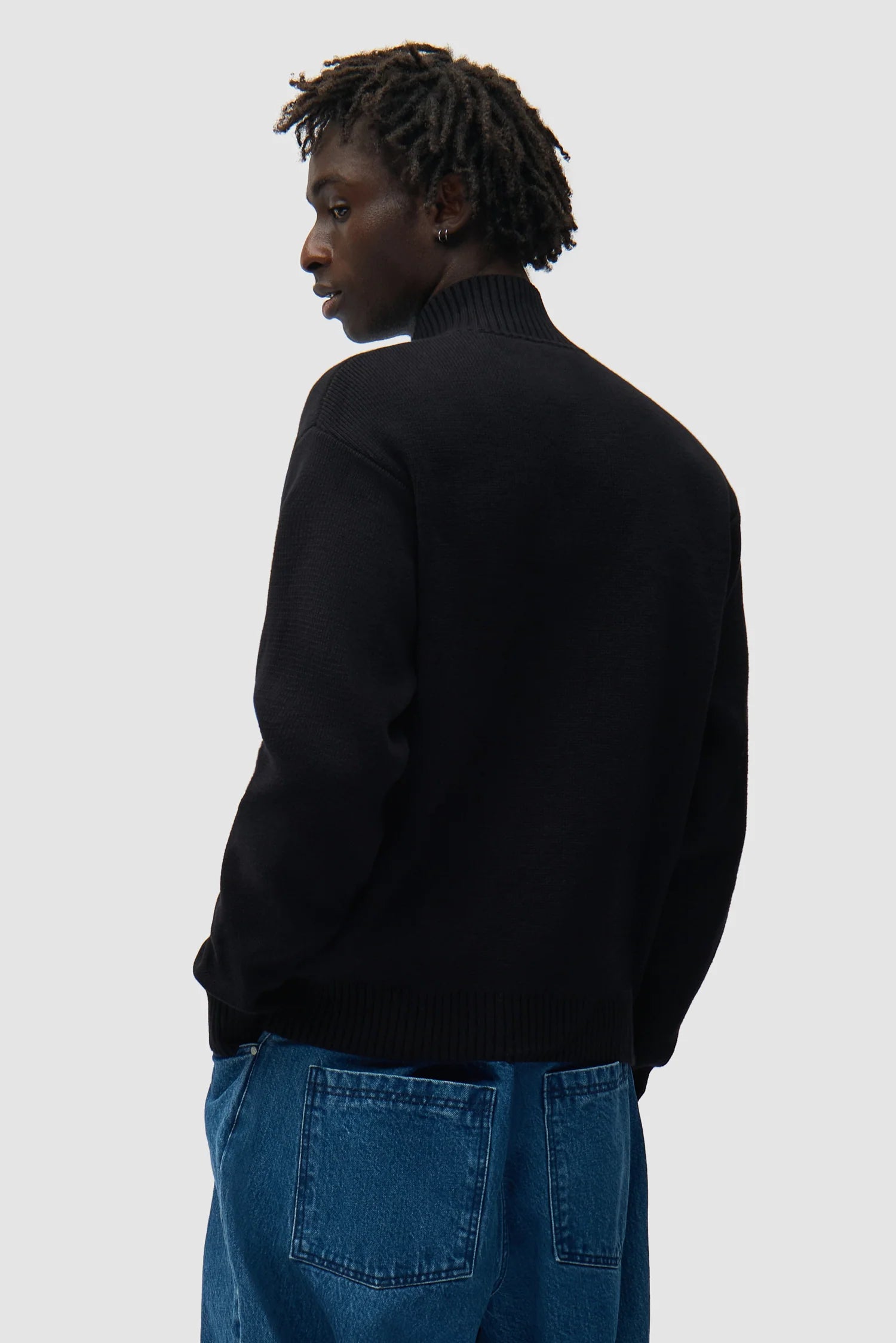 Arte - Cardigan à col Diels Noir