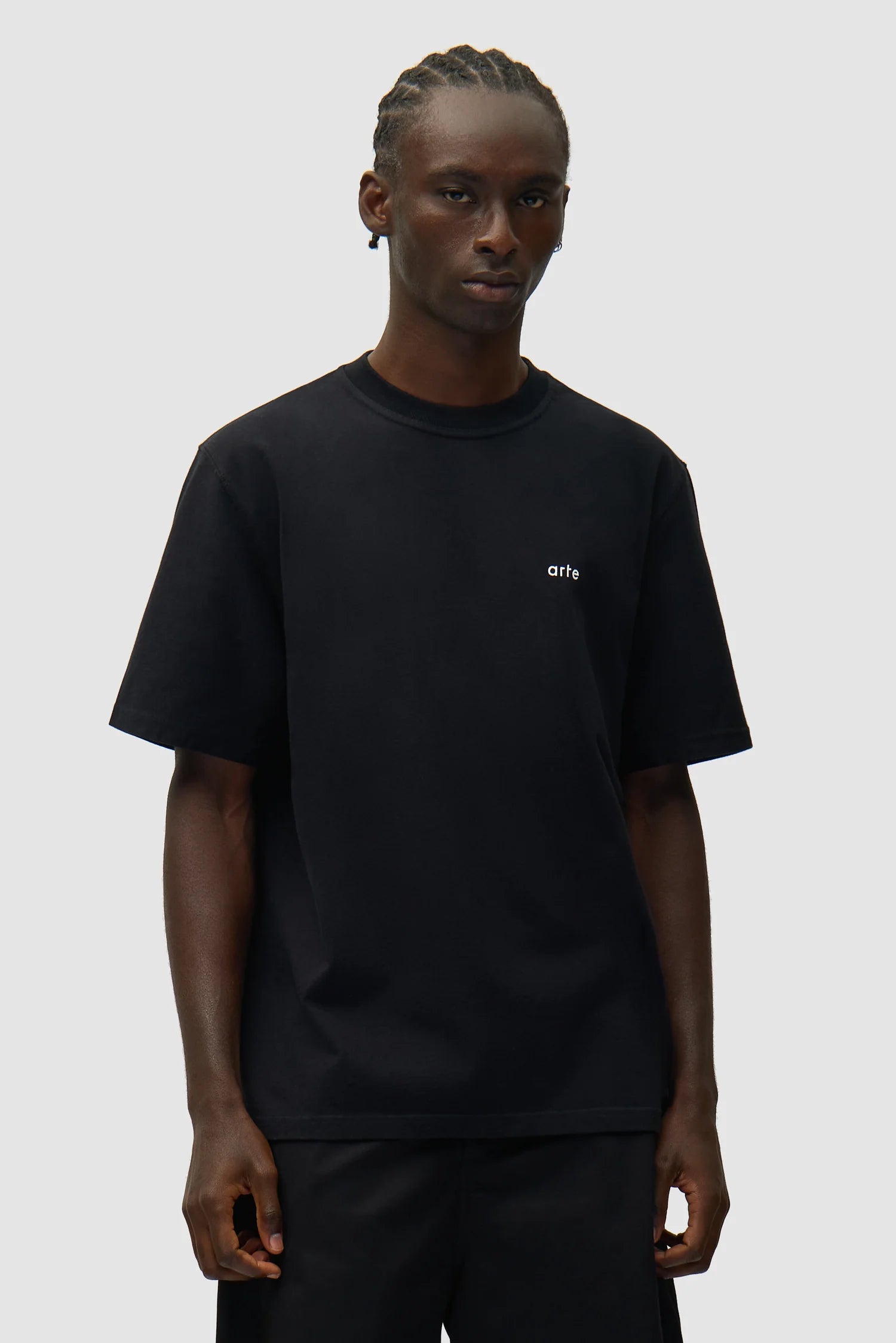 Arte - T-shirt Poster Dos Noir