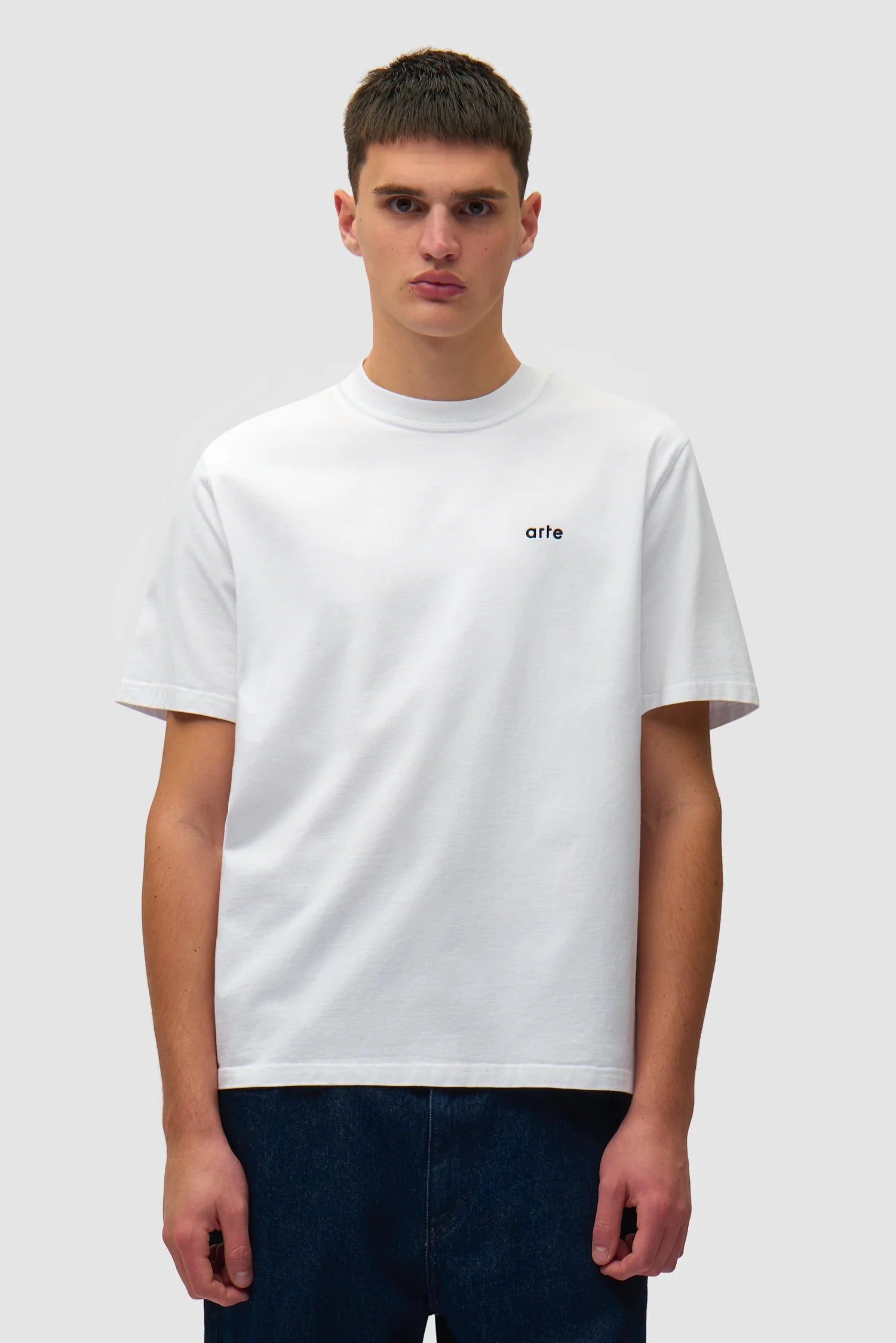 Arte - T-shirt Poster Dos Blanc