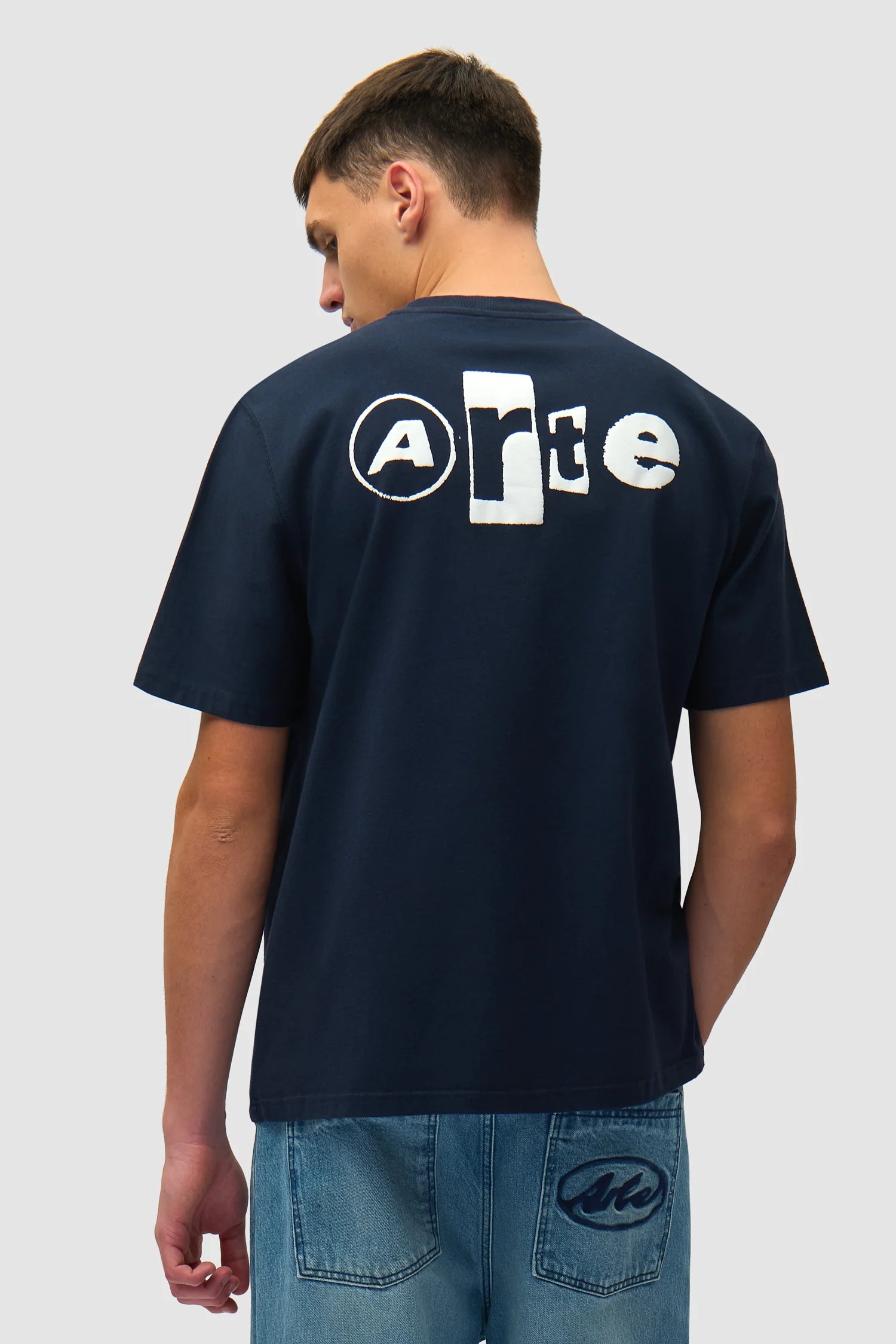 Arte - T-shirt Back collage Marine