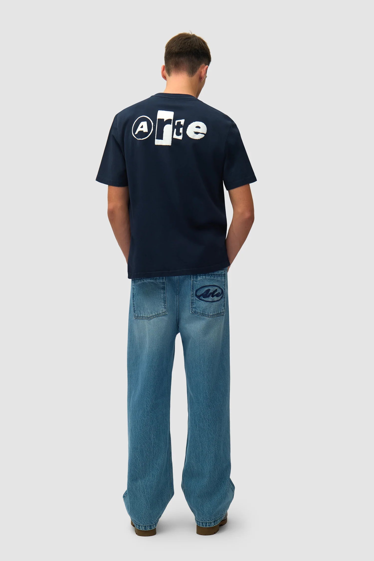 Arte - T-shirt Back collage Marine