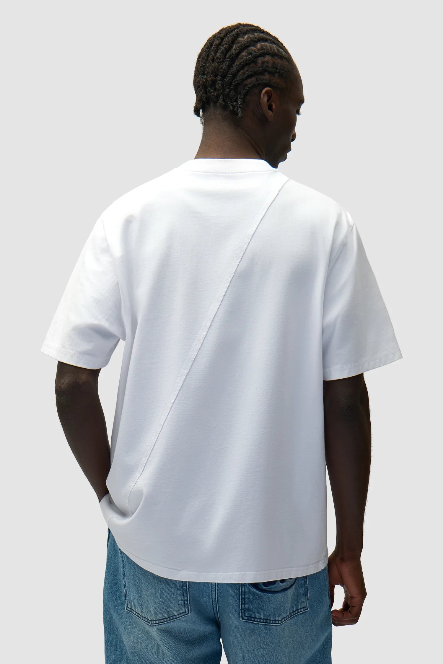 Arte - T-shirt avec logo cercle Blanc
