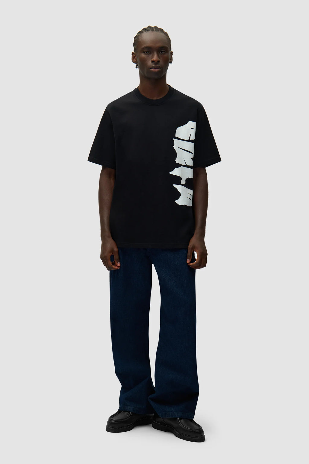 Arte - T-shirt avec logo sur le côté Noir