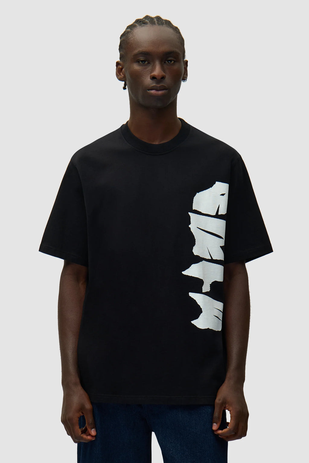 Arte - T-shirt avec logo sur le côté Noir