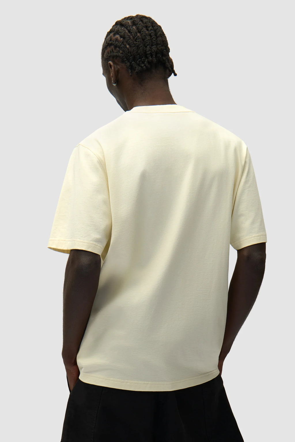 Arte - T-shirt avec logo sur le côté Crème