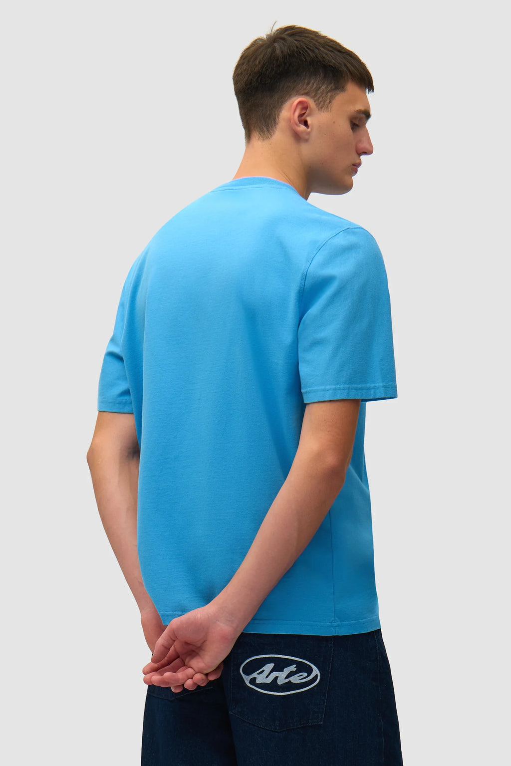 Arte - T-shirt avec logo en forme de coeur Bleu