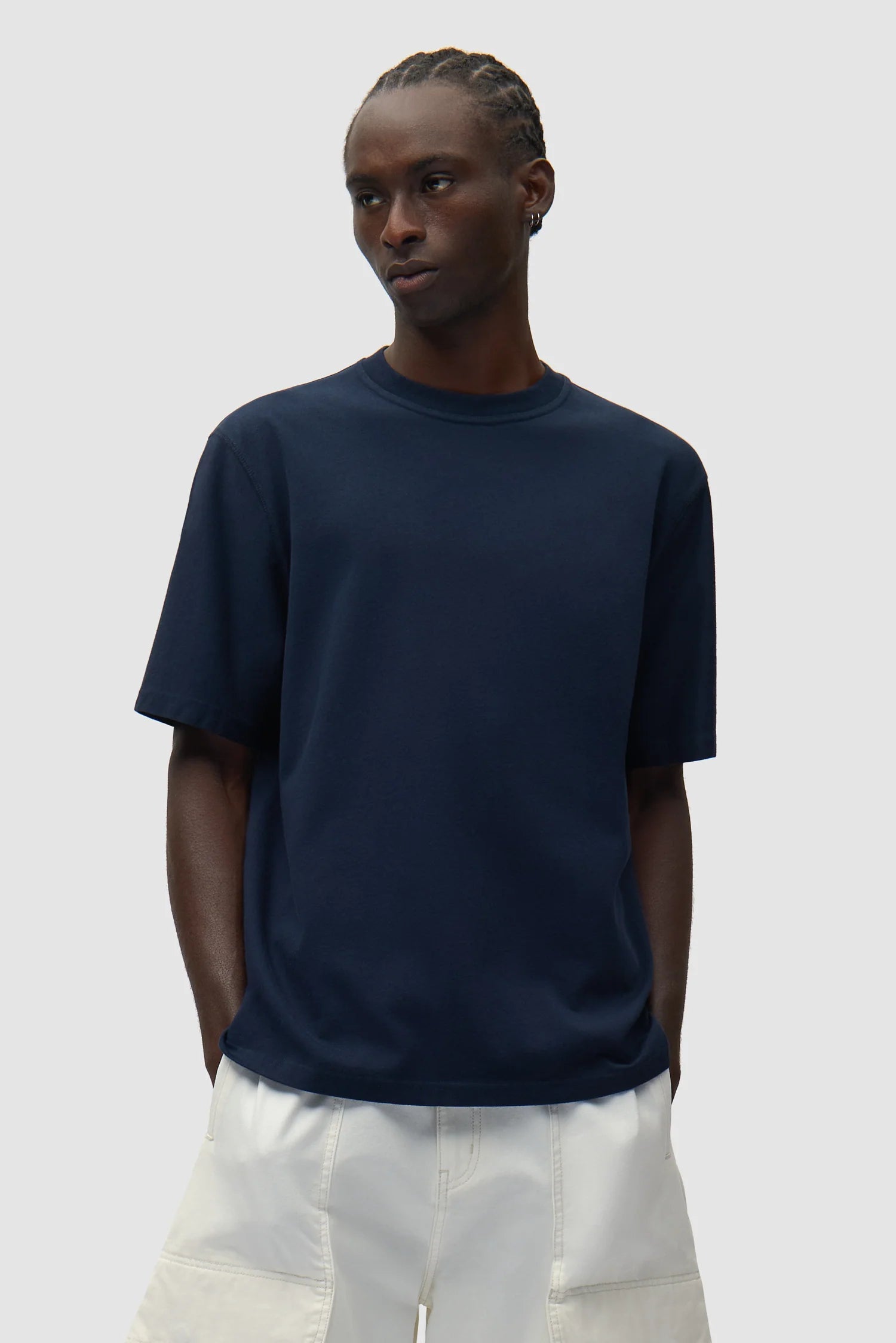 Arte - T-shirt à dos imprimé abstrait Marine