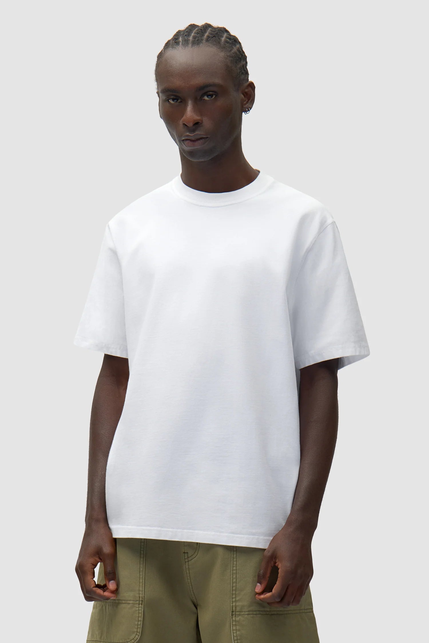 Arte - T-shirt à dos imprimé abstrait Blanc