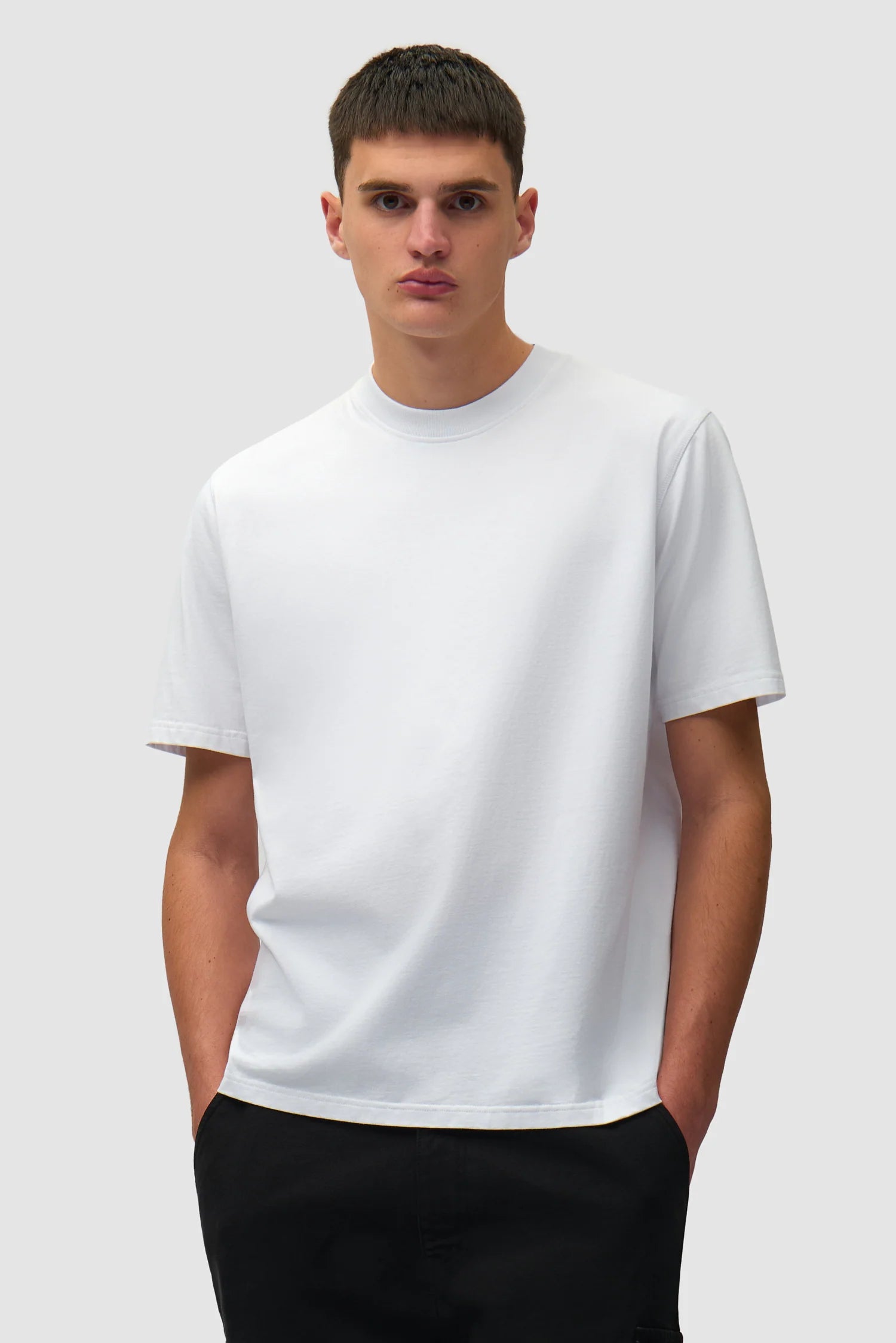 Arte - T-shirt Big Logo Back Blanc