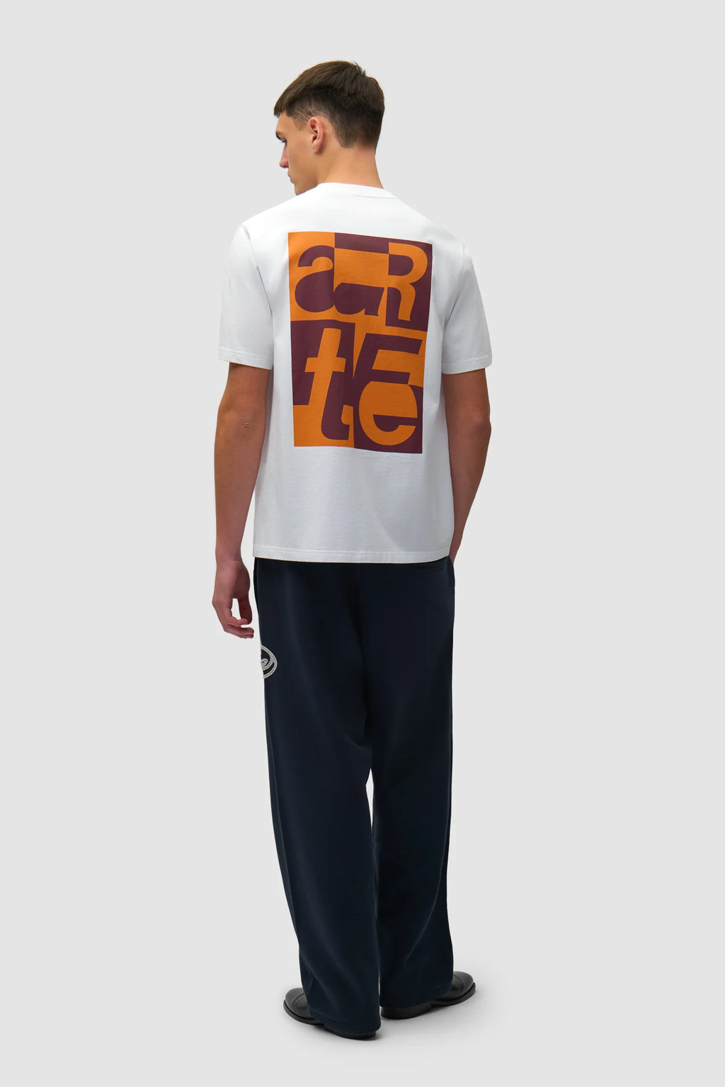 Arte - T-shirt Back Graphic Blanc