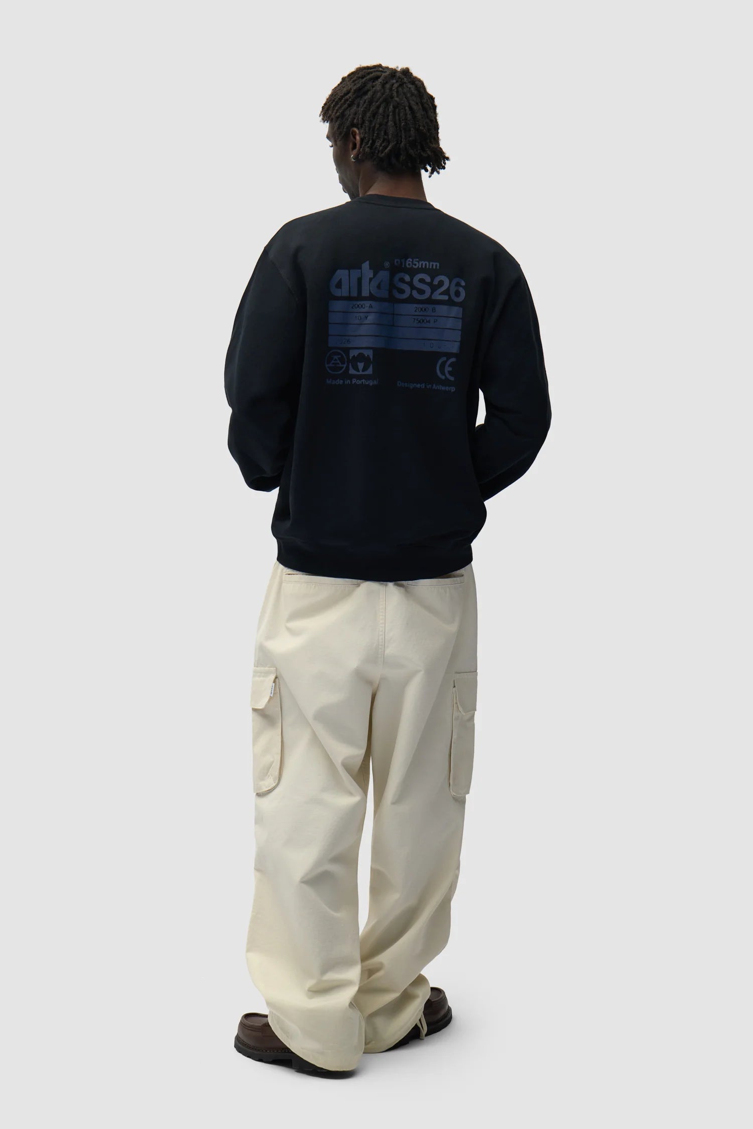 Arte - Sweatshirt Back SS26 Noir