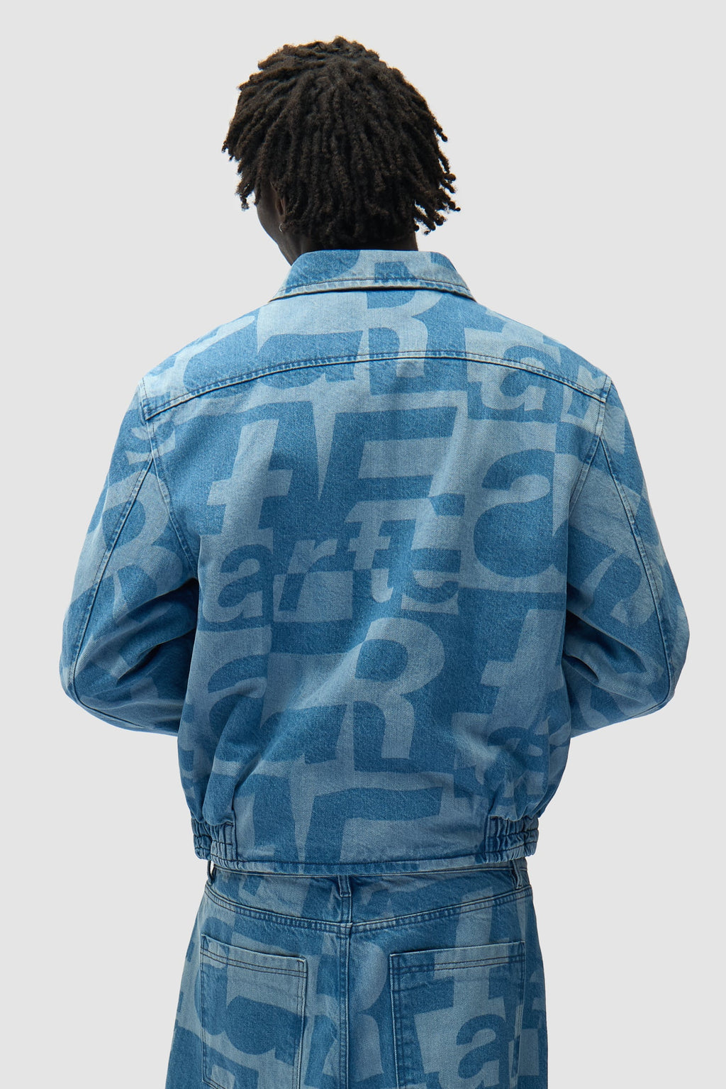 Arte - Veste en denim intégral Denim Brut