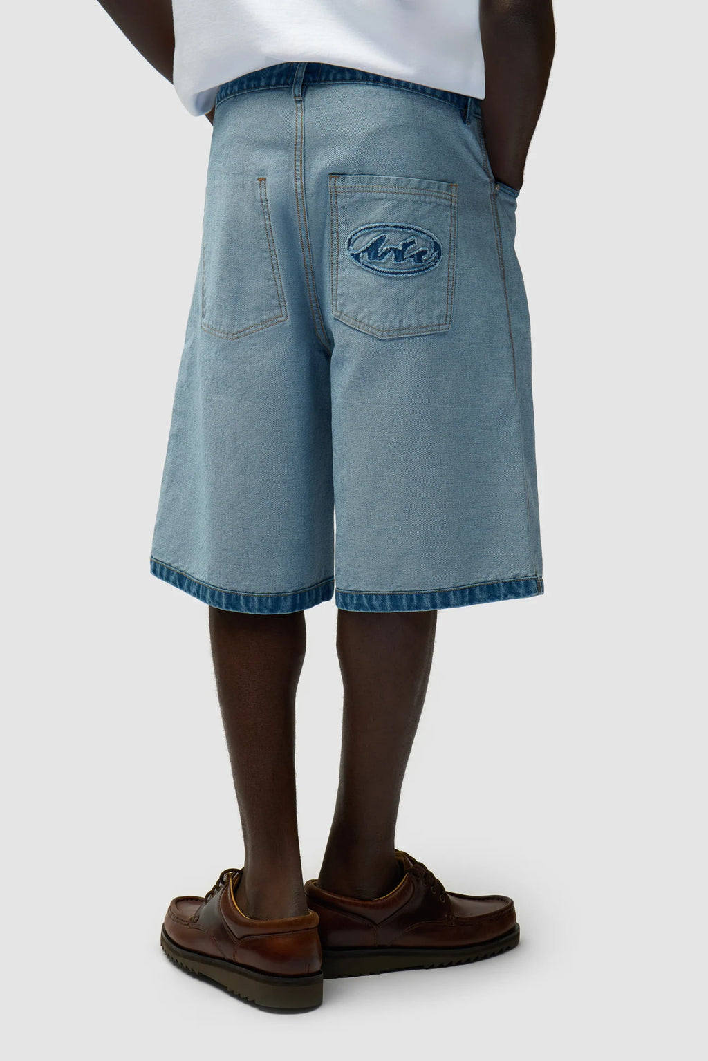 Arte - Short en denim à l'envers Bleach