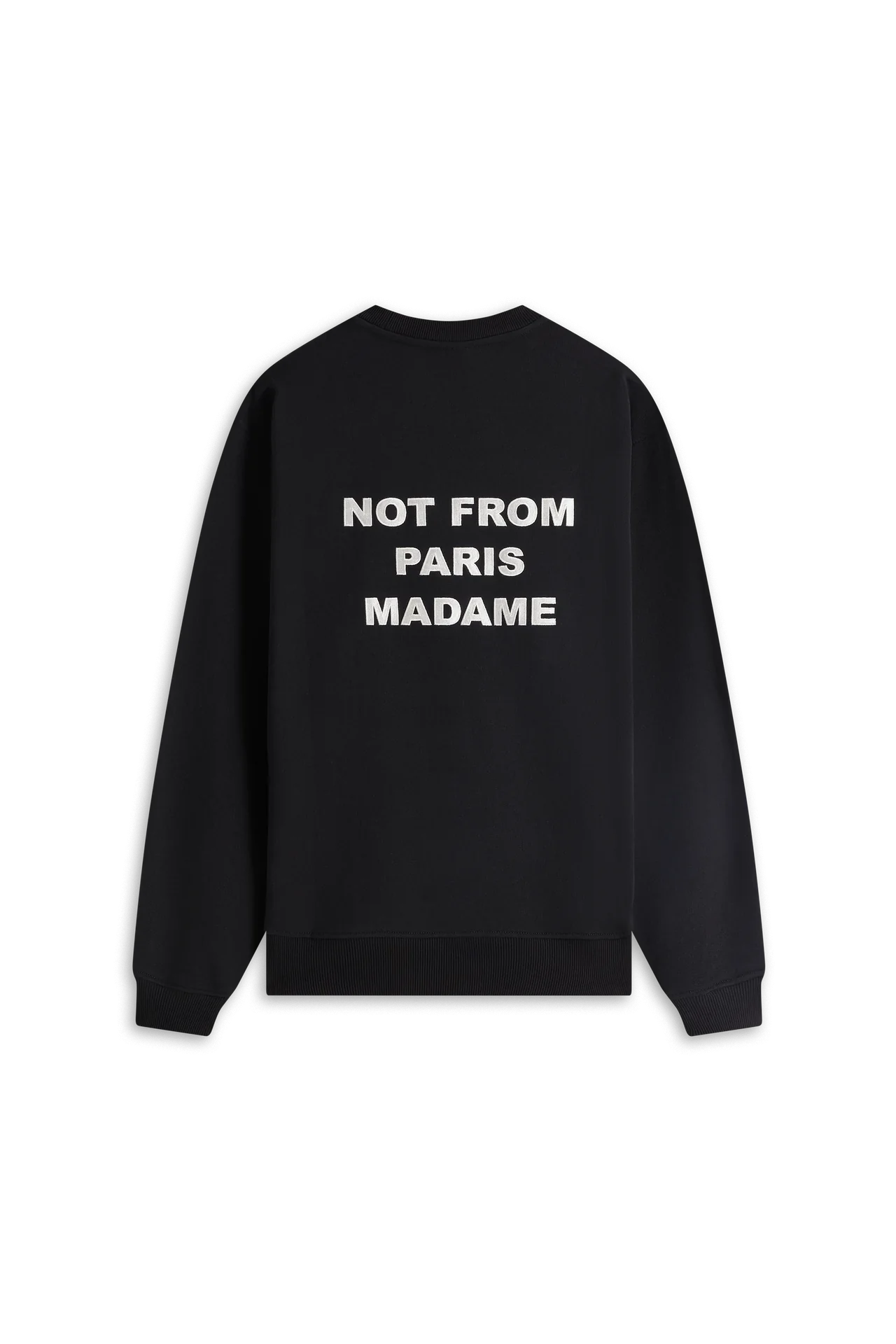 Drôle de Monsieur - Sweatshirt Slogan Black
