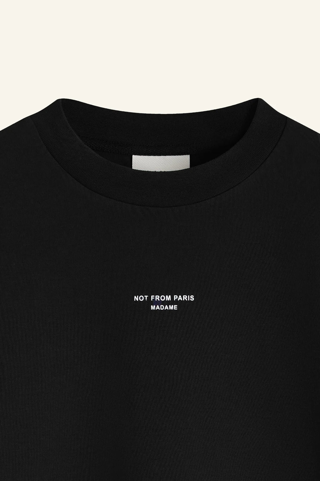 Drôle de Monsieur - Tee-Shirt Slogan Classique Black