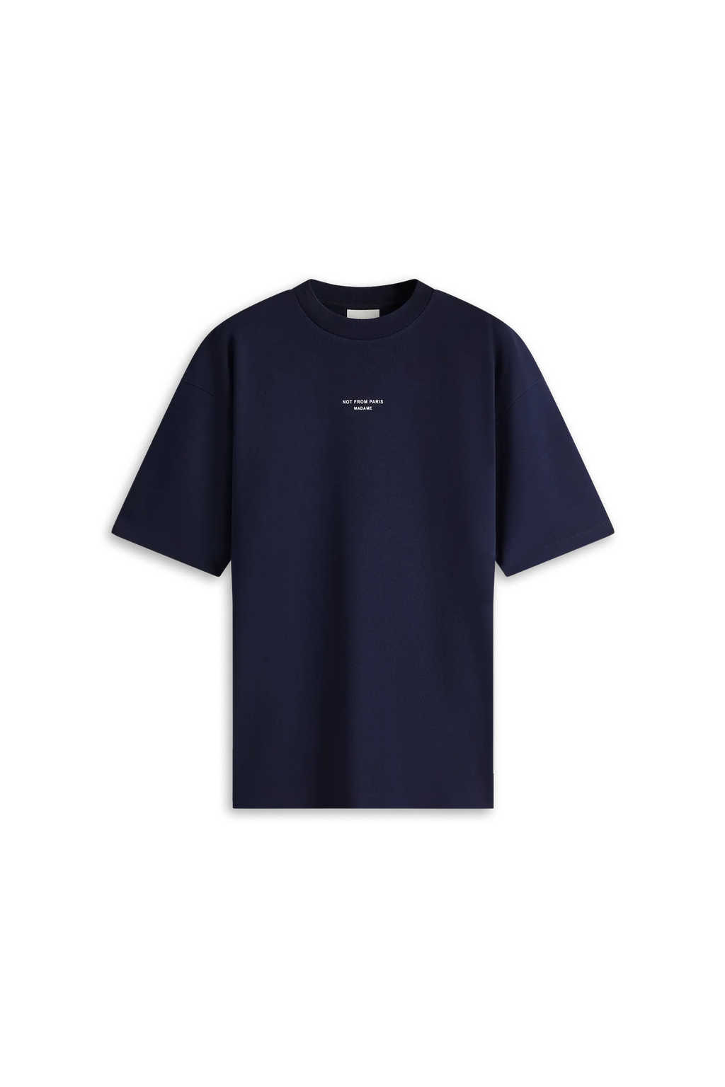 Drôle de Monsieur - Tee-Shirt Slogan Classique Navy