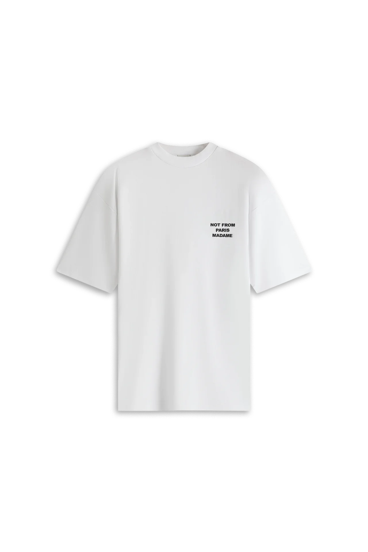 Drôle de Monsieur - Tee-Shirt Slogan Optic White