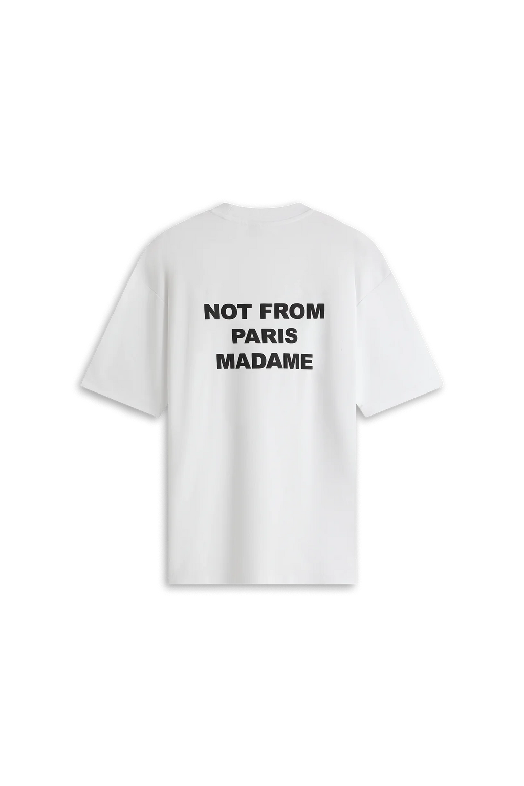 Drôle de Monsieur - Tee-Shirt Slogan Optic White