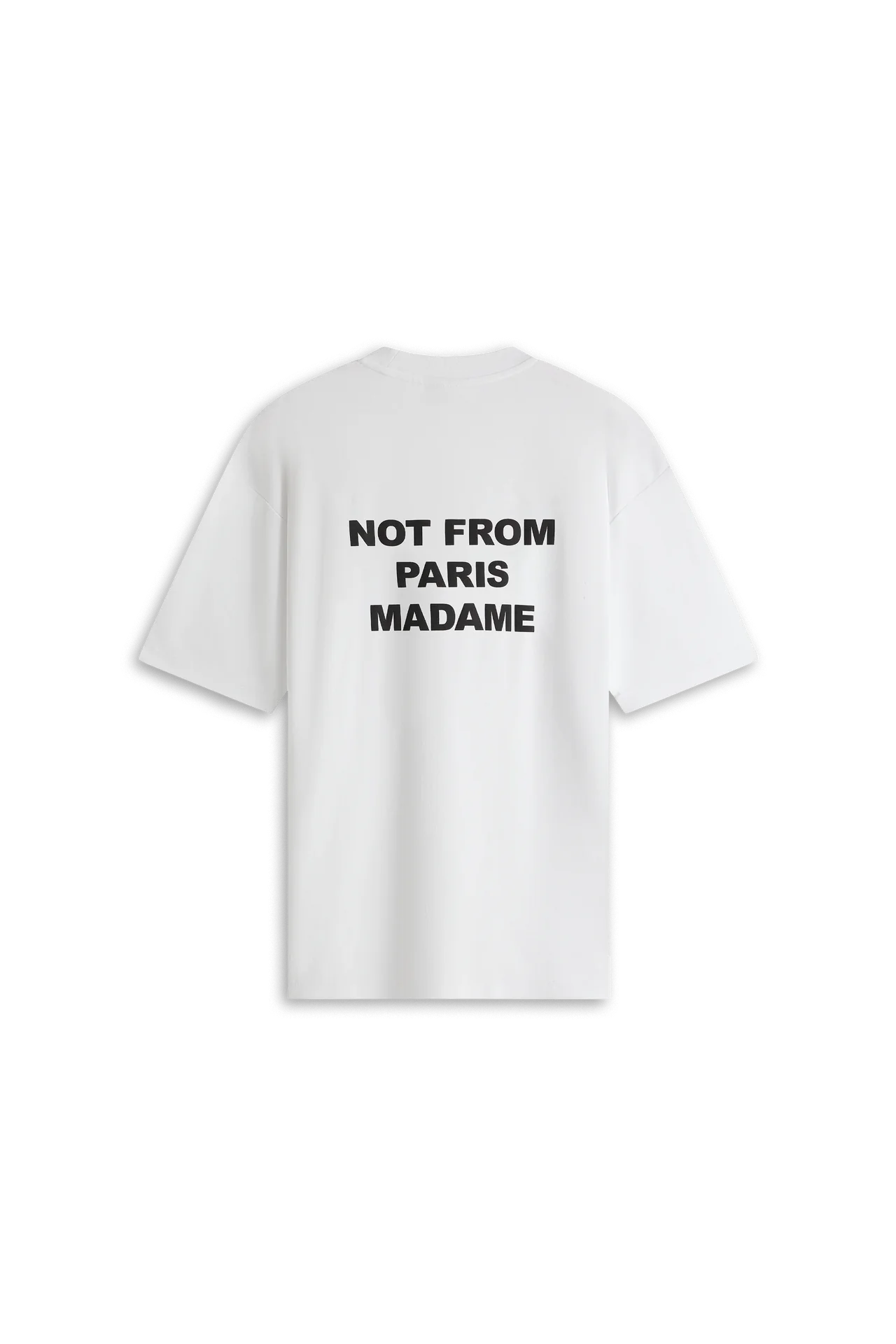 Drôle de Monsieur - Tee-Shirt Slogan Optic White