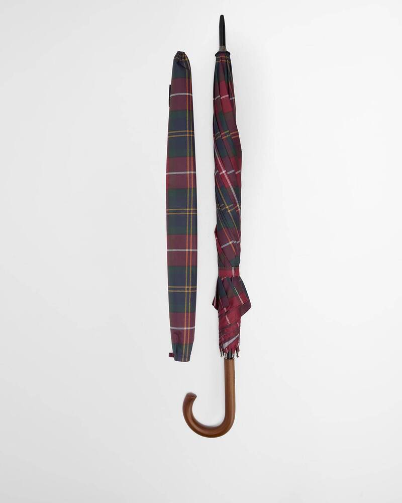 Barbour - Parapluie Walker Winterberry Tartan