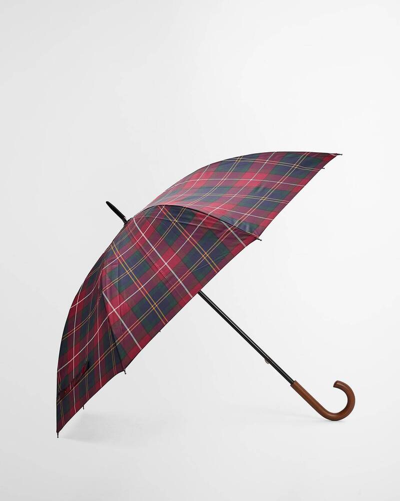 Barbour - Parapluie Walker Winterberry Tartan