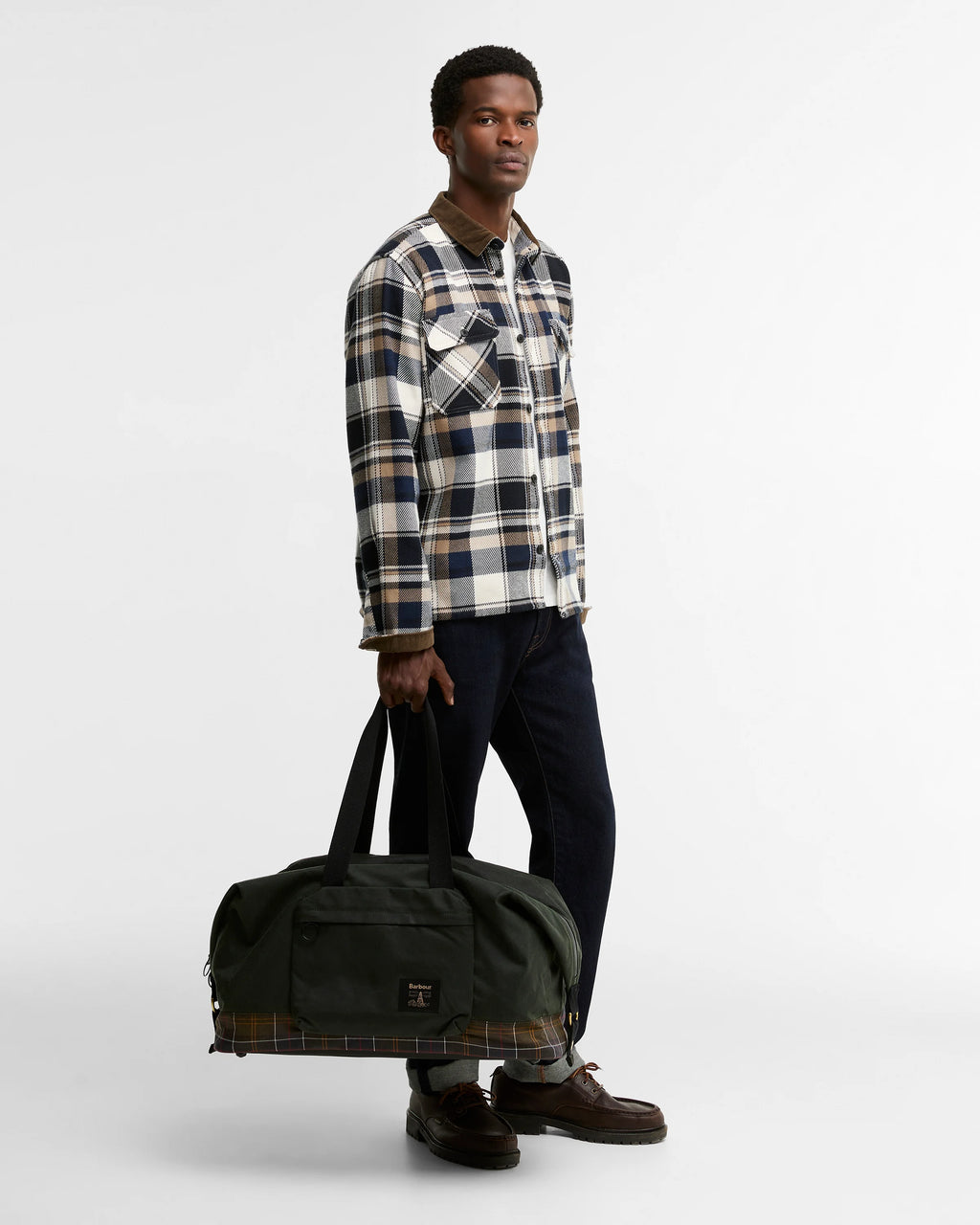 Barbour - Sac de Voyage Fiel Wax Holdall Sage
