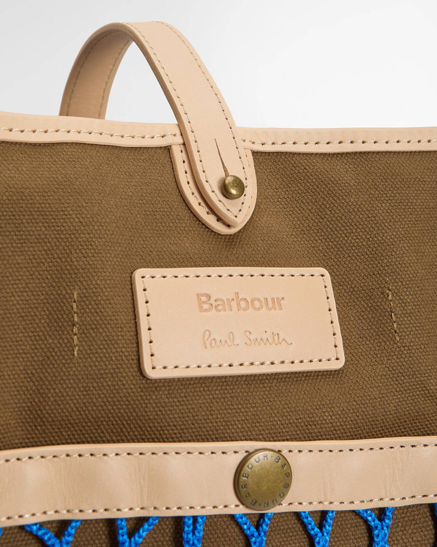 Barbour - Tote Bag Paul Smith X Barbour Dark Sand